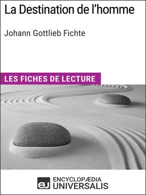cover image of La Destination de l'homme de Johann Gottlieb Fichte